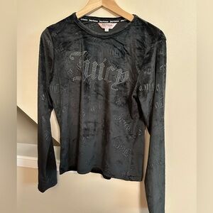 Juicy Couture Embellished Velour Set